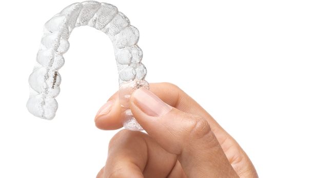 Ansicht Invisalign Zahnspange